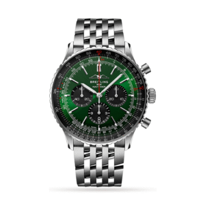 【Super Clone】Breitling AB0137241L1A1 Navitimer B01 Green Dial - Νew-【Order now and get a premium gift box】
