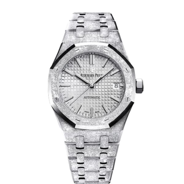 【Super Clone】Audemars Piguet Royal Oak Selfwinding, 37mm,White gold, 15454BC.GG.1259BC.01