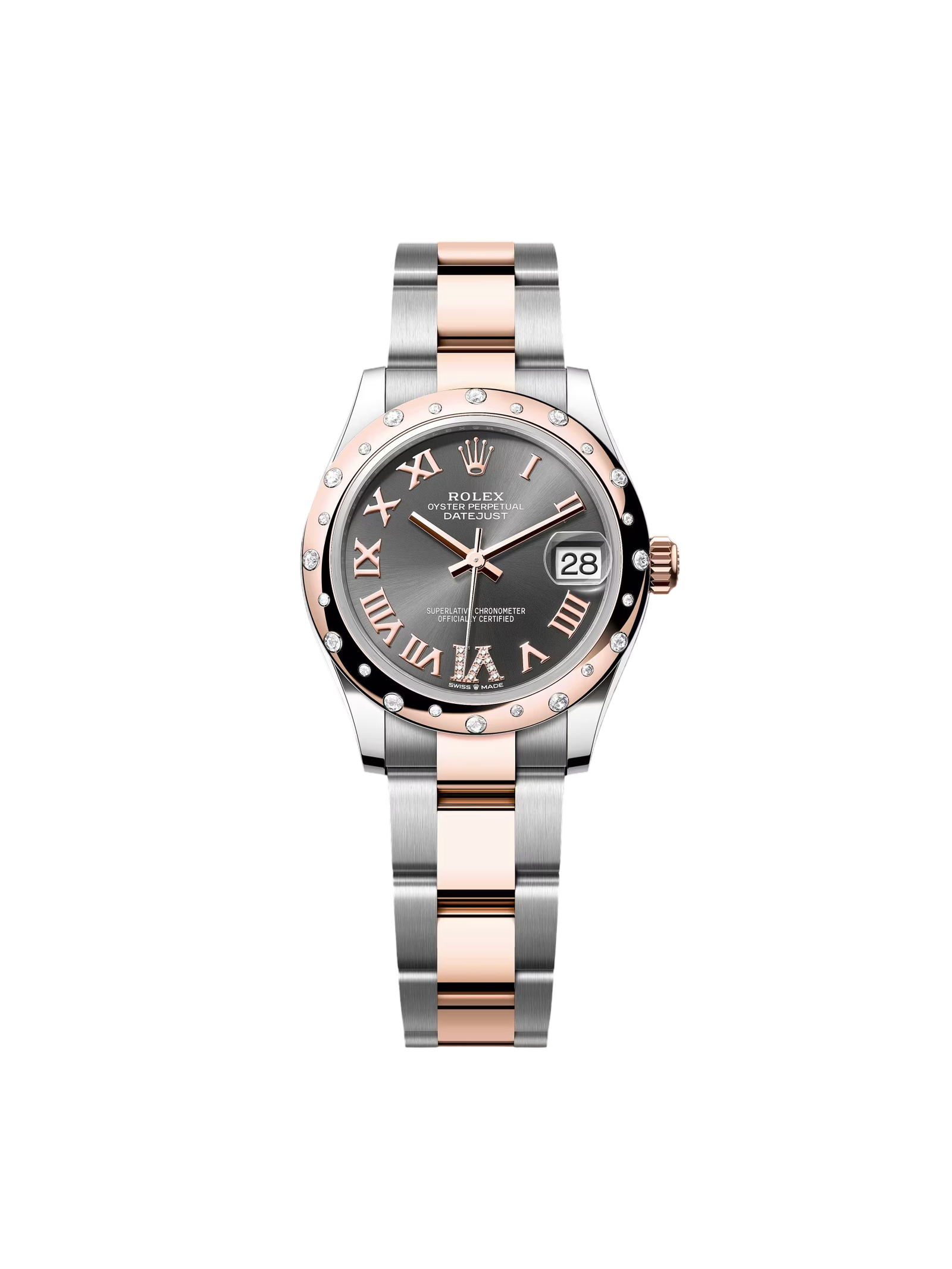 RLX Datejust m278341-0029/0030 Slate Dial 31mm Dial Oyster Bracelet - Image 2