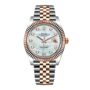 RLX Datejust 41mm 126331 MOP Diamond Jubilee Steel and Rose Gold Watch