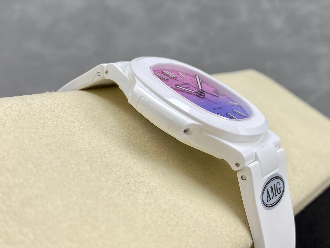 【Super Clone】Patek Philippe Nautilus Pink & Purple 5711 40MM Watch - Image 7