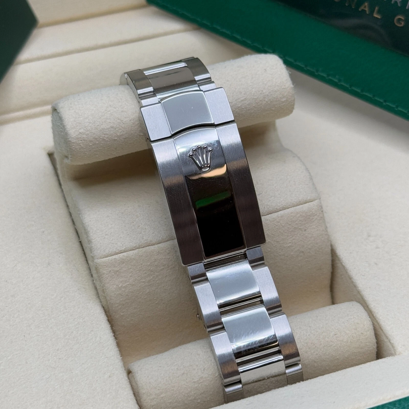 RLX Datejust 41mm 126300 White Index Oyster Stainless Steel Watch - Image 10