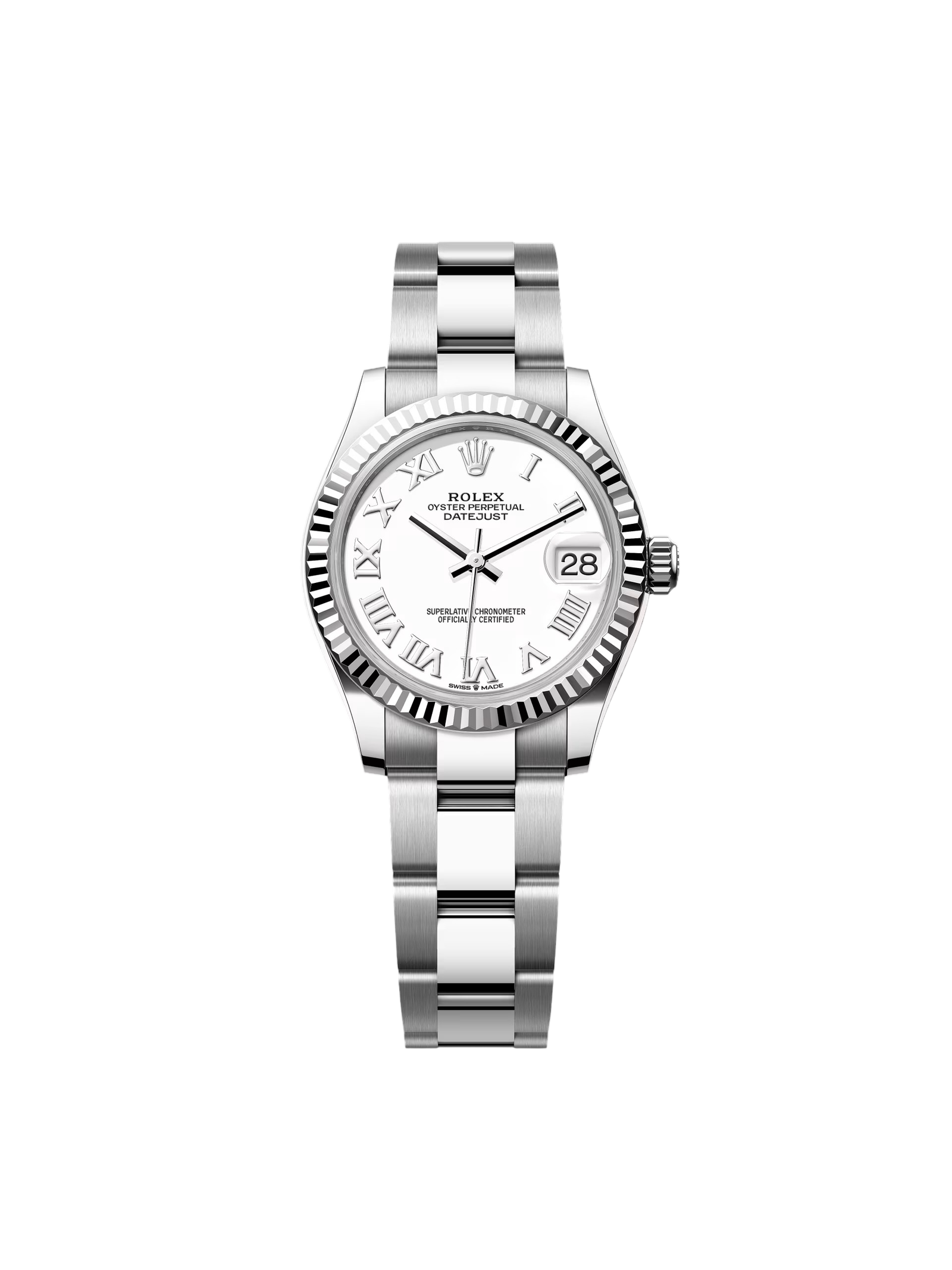 RLX Datejust m278274-0009/0010 White 31mm Dial Oyster Watch - Image 2