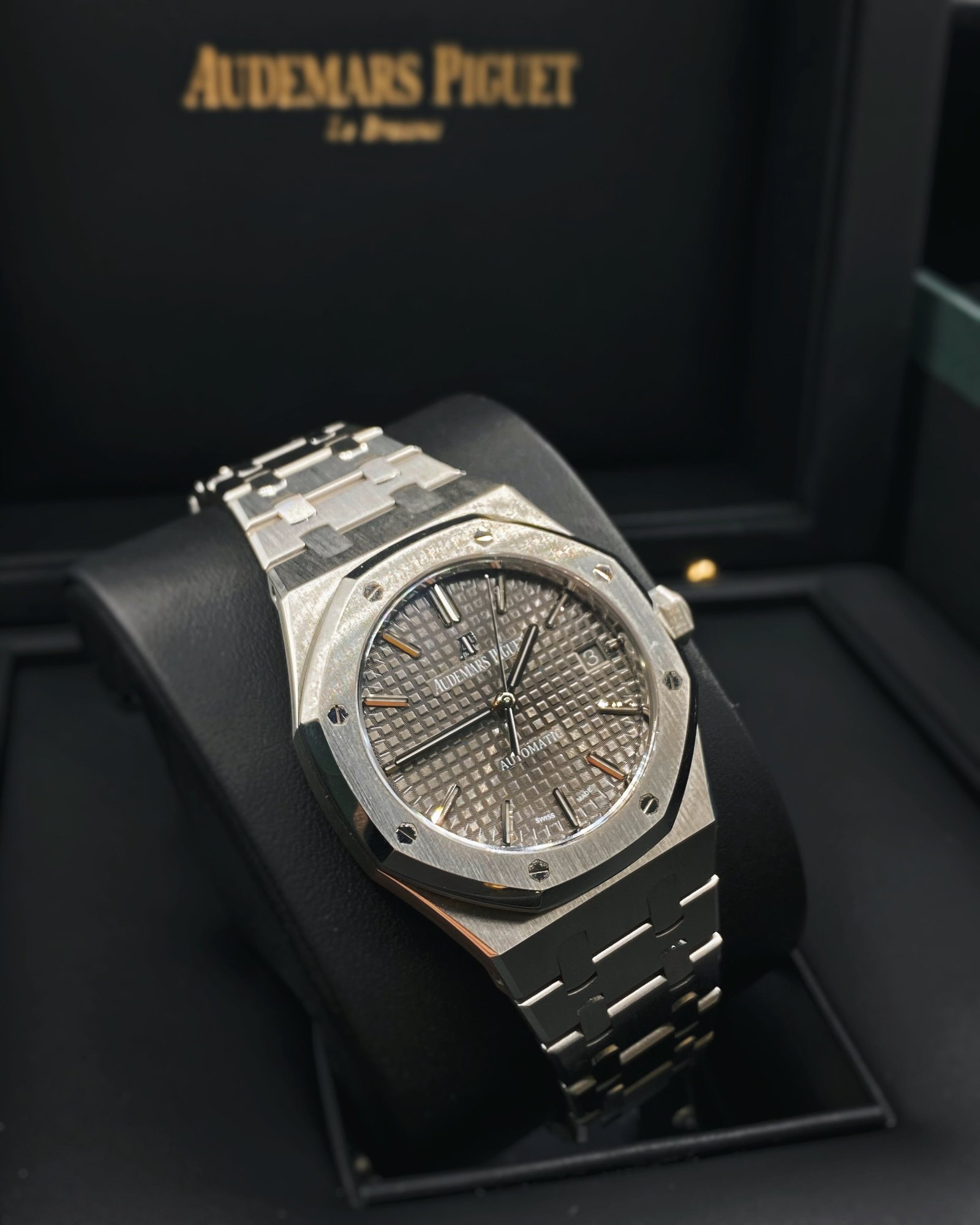 【Super Clone】Audemars Piguet Royal Oak Selfwinding, Grey dial, 37mm, Stainless steel, 15450ST.OO.1256ST.02 - Image 2