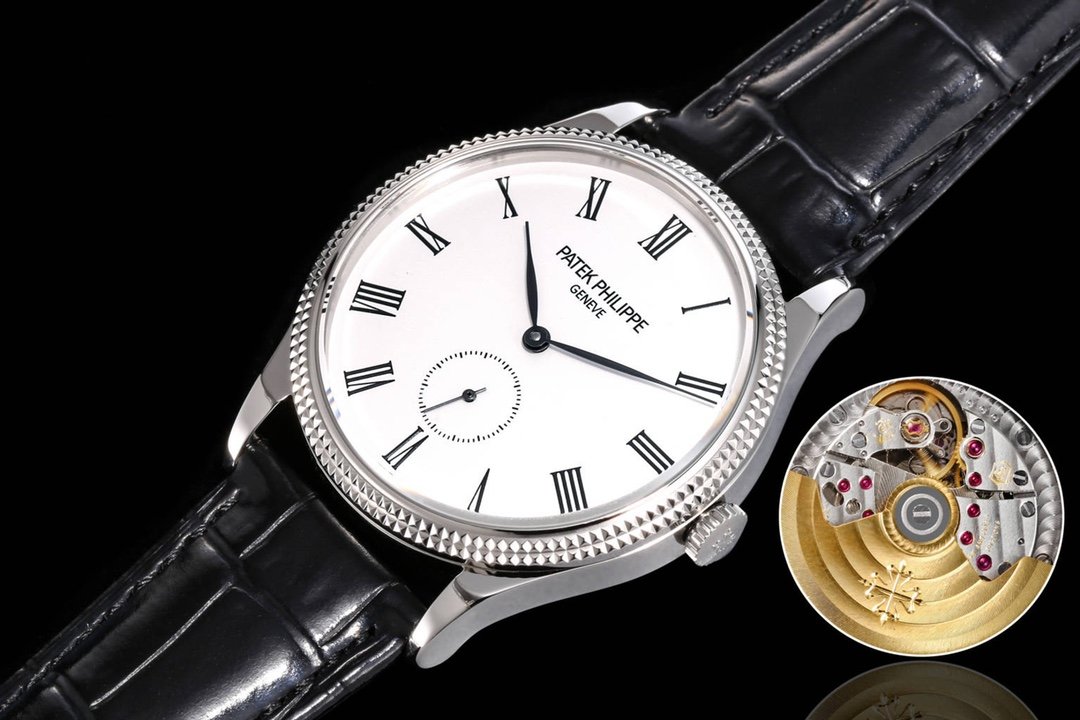 【Super Clone】Replica Patek Philippe Calatrava 5119G 001 39MM White Gold Watch - Image 5