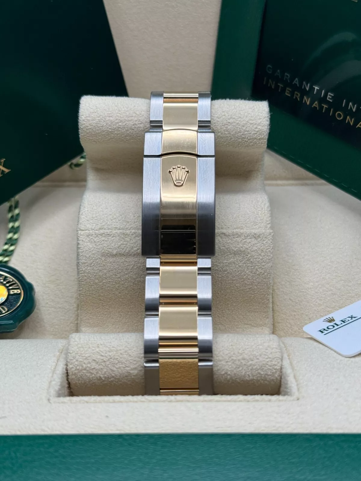 RLX Datejust 41mm 126303 White Index Oyster Steel and Yellow Gold Mens Watch - Image 7