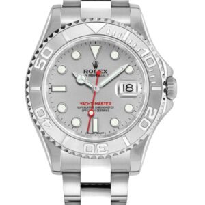 【Super Clone】Rolex Yacht Master 16622 Silver Dial 40mm Mens Replica Ratch