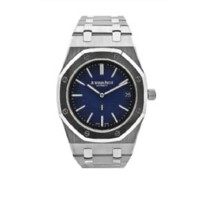 【Super Clone】Audemars Piguet Royal Oak Jumbo Extra-Thin, 39mm, Titanium, blue dial, 15202IP.OO.1240IP.01