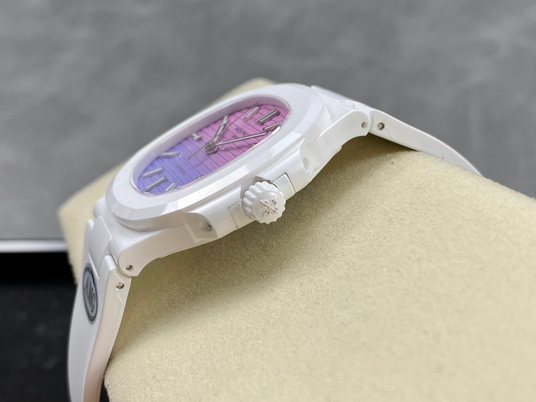 【Super Clone】Patek Philippe Nautilus Pink & Purple 5711 40MM Watch - Image 8