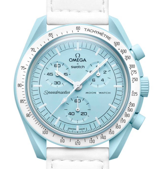 【Super Clone】Swatch x Omega SO33L100 Bioceramic Moonswatch Mission to Uranus - Image 3