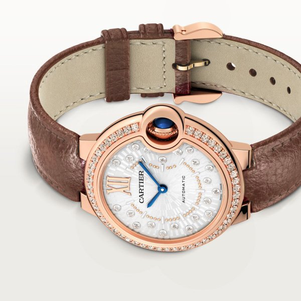 【Super Clone】BALLON BLEU Diamond Rose Gold 33mm - Image 5