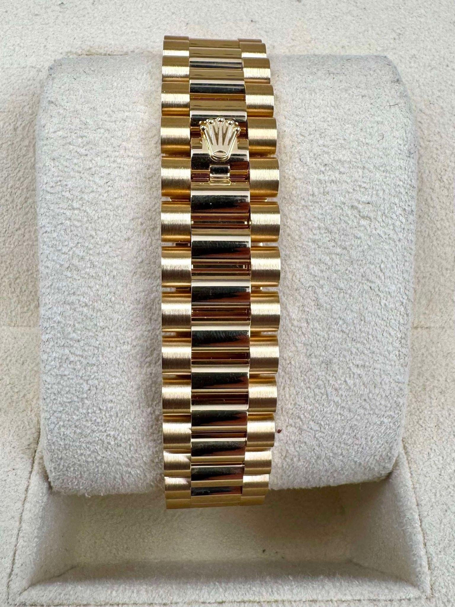 RLX Datejust m278278-0030 Olive Green 31mm Dial President Bracelet Watch - Image 5