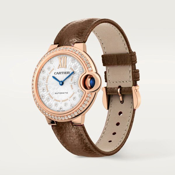 【Super Clone】BALLON BLEU Diamond Rose Gold 33mm - Image 2