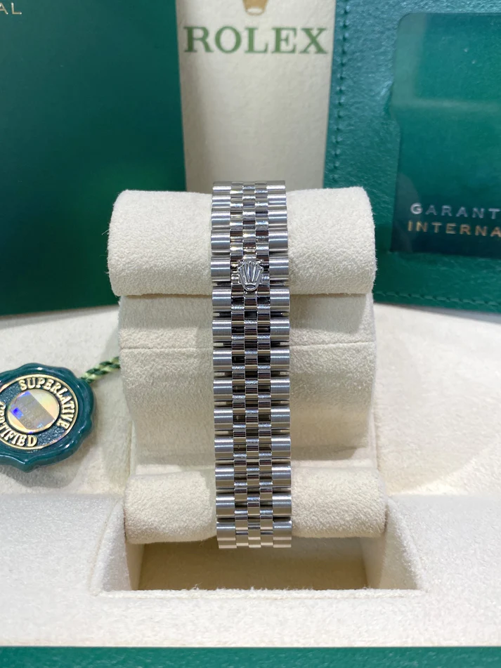 RLX Datejust m278274-0009/0010 White 31mm Dial Oyster Watch - Image 8