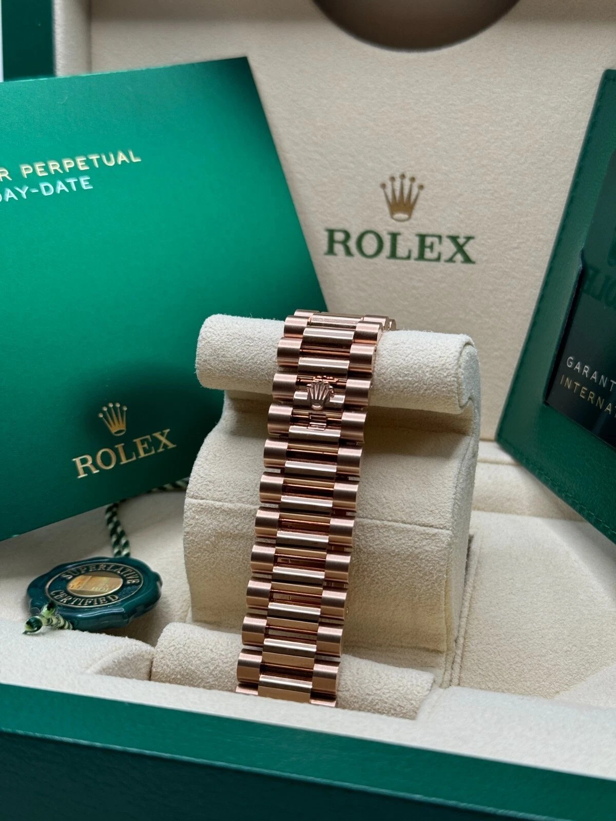 RLX Day-Date 40mm Sundust Diamonds Dial 228345rbr-0007 - Image 7