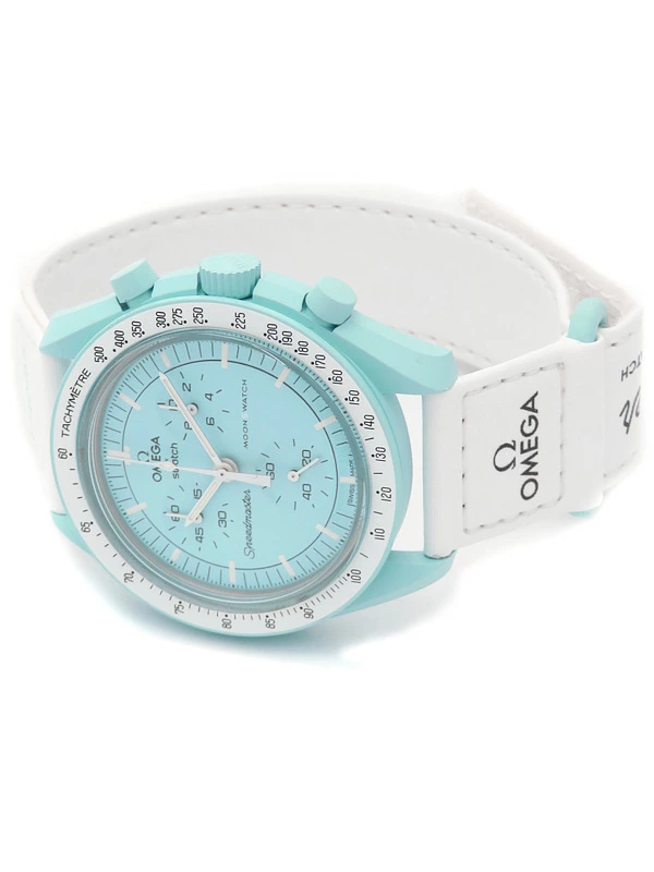 【Super Clone】Swatch x Omega SO33L100 Bioceramic Moonswatch Mission to Uranus - Image 5