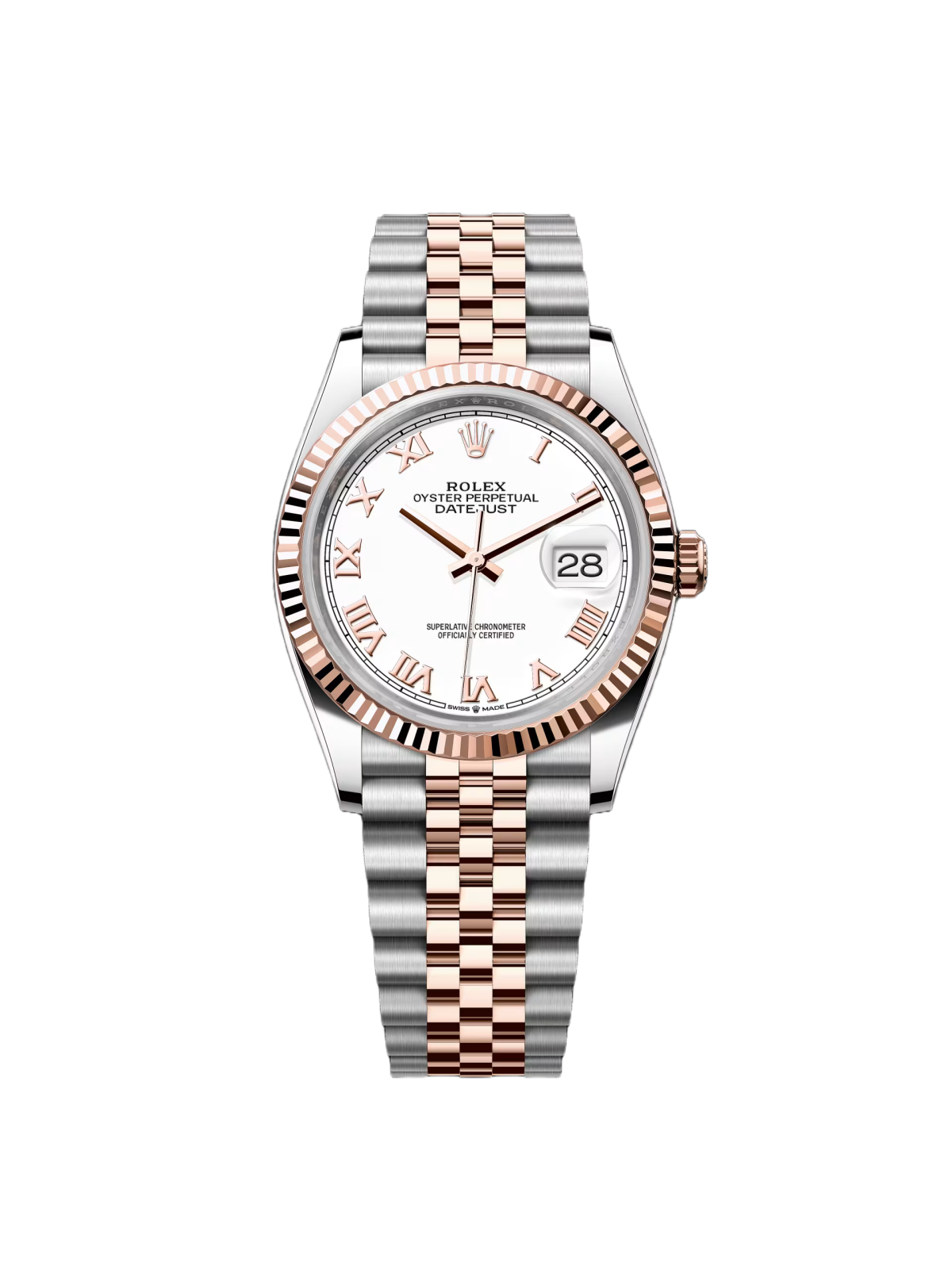RLX Datejust 36mm 126231 White Dial Oyster Bracelet - Image 2