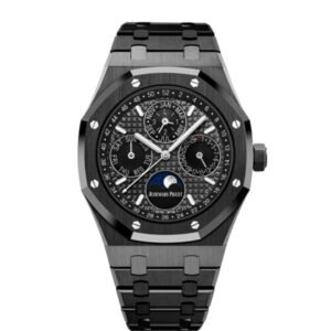 【Super Clone】Audemars Piguet Royal Oak Perpetual Calendar 26579CE.OO.1225CE.01 Ceramic Watch