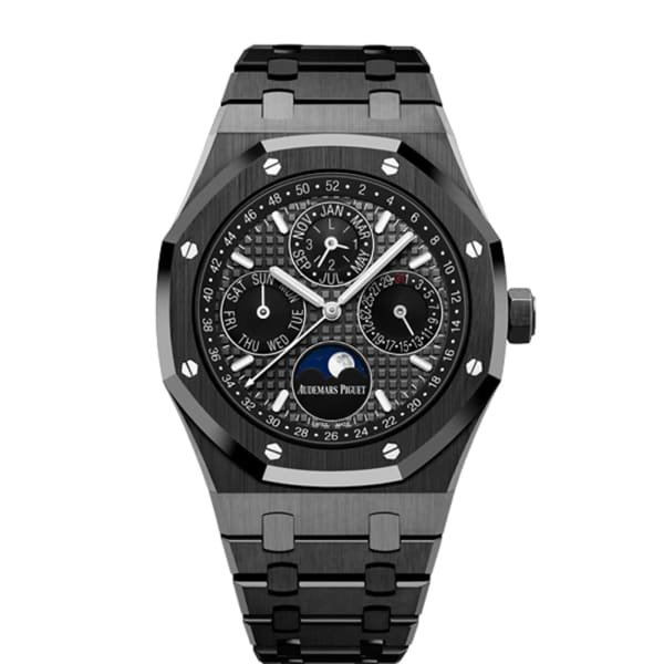 【Super Clone】Audemars Piguet Royal Oak Perpetual Calendar 26579CE.OO.1225CE.01 Ceramic Watch