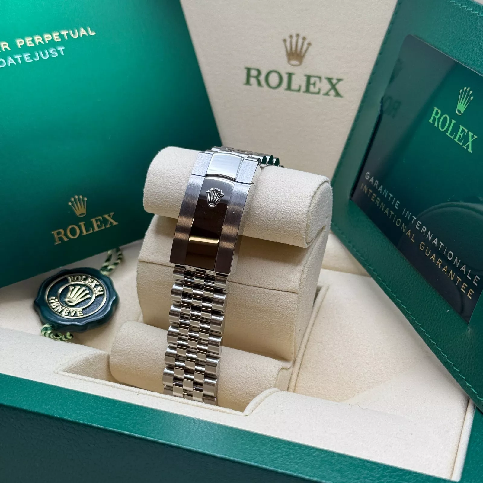 RLX Datejust 41mm 126334 Silver Index Jubilee Stainless Steel Mens Watch - Image 6