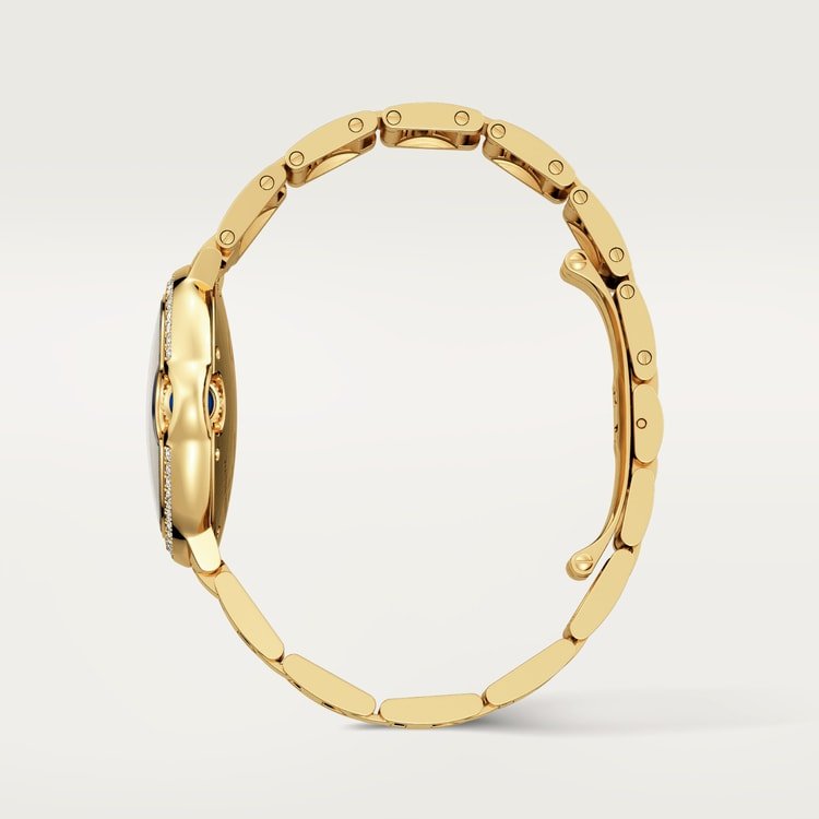 【Super Clone】BALLON BLEU Diamond Yellow Gold 33mm - Image 3