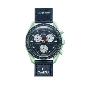 【Super Clone】Swatch x Omega SO33G100 Bioceramic Moonswatch Mission to Earth