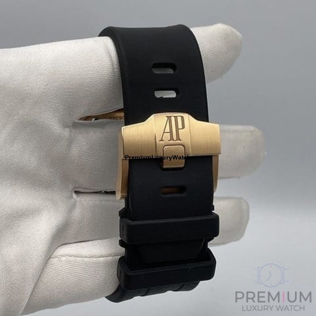 【Super Clone】Audemars Piguet Royal Oak Offshore Chronograph Black Dial 44MM Dial Watch - Image 5