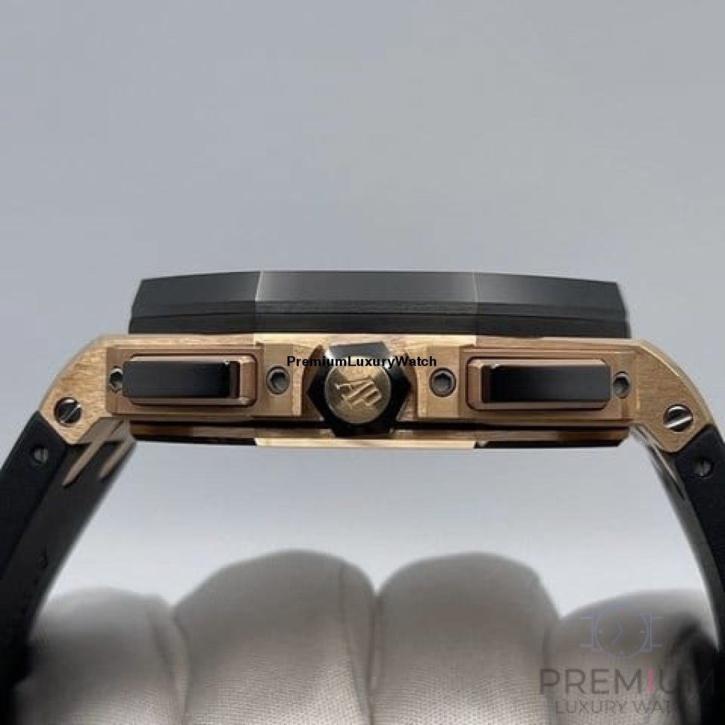 【Super Clone】Audemars Piguet Royal Oak Offshore Chronograph Black Dial 44MM Dial Watch - Image 3