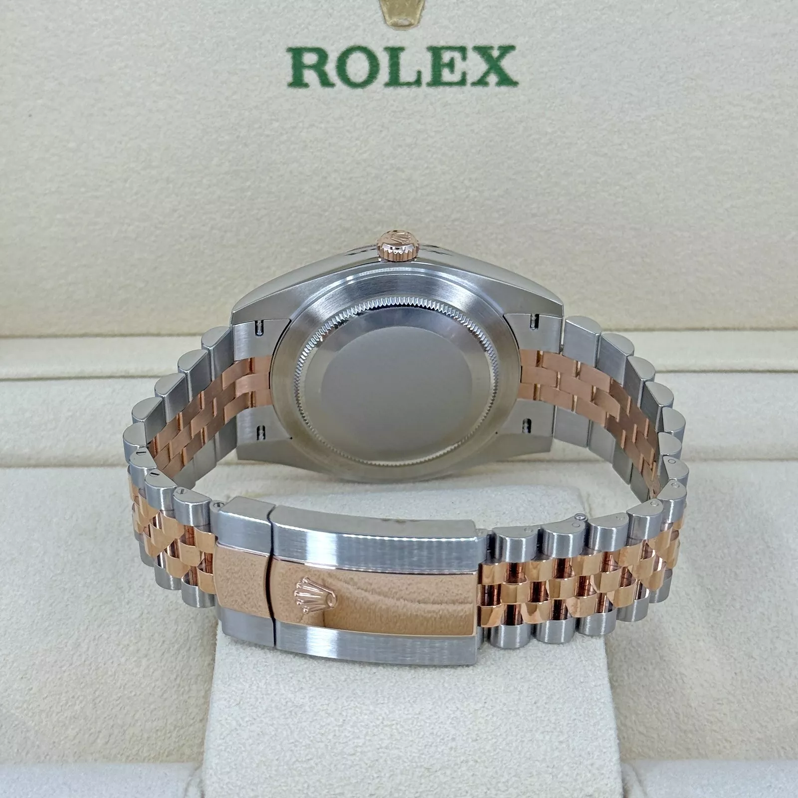 RLX Datejust 41mm 126331 MOP Diamond Jubilee Steel and Rose Gold Watch - Image 13