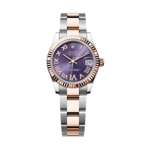 RLX Datejust m278271-0019/0020 Aubergine 31mm Dial Oyster Bracelet Watch