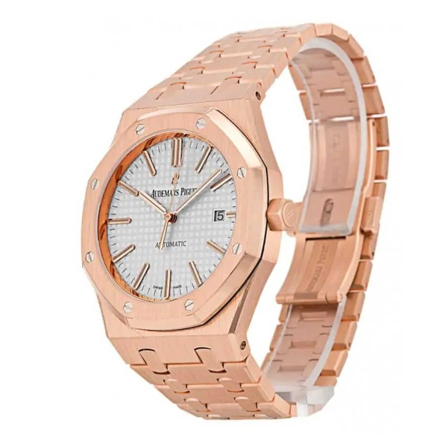 【Super Clone】Audemars Piguet Royal Oak 41MM Rose Gold 3120 Wrist Watch - Image 2