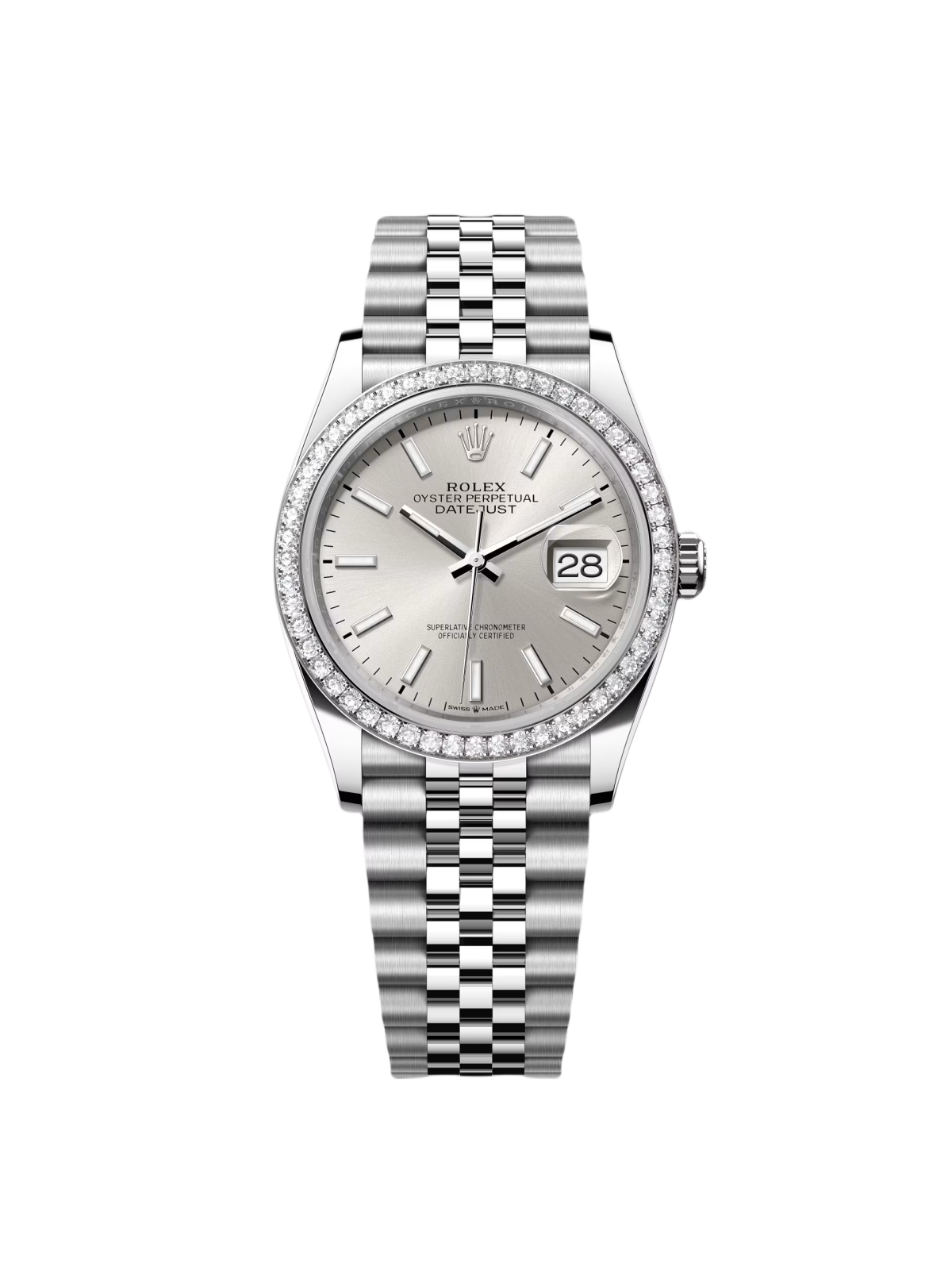 RLX Datejust 36mm 126284 Silver Dial Watch - Image 2