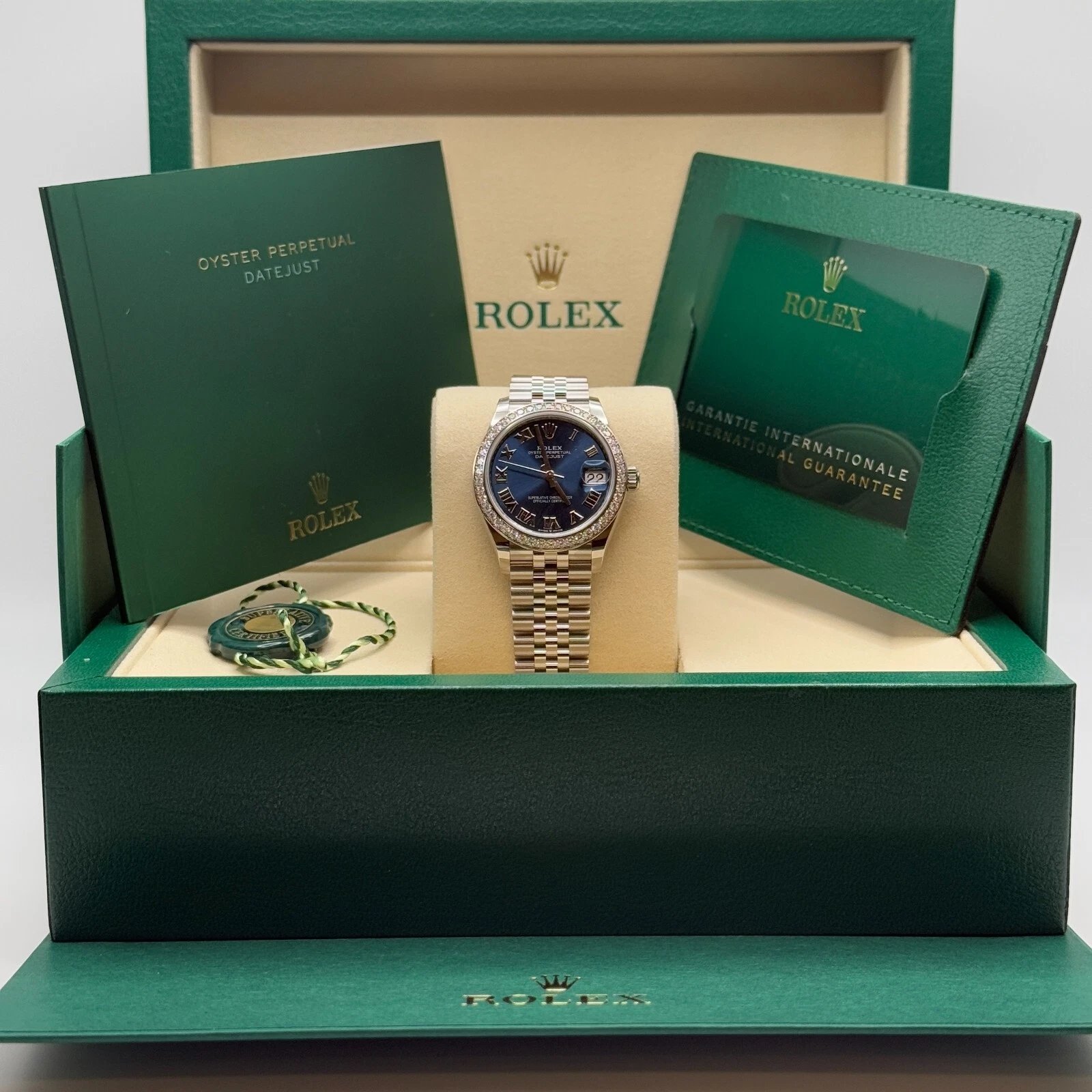 RLX Datejust m278384RBR-0037/0038 Bright Blue 31mm Dial Oyster Watch - Image 11