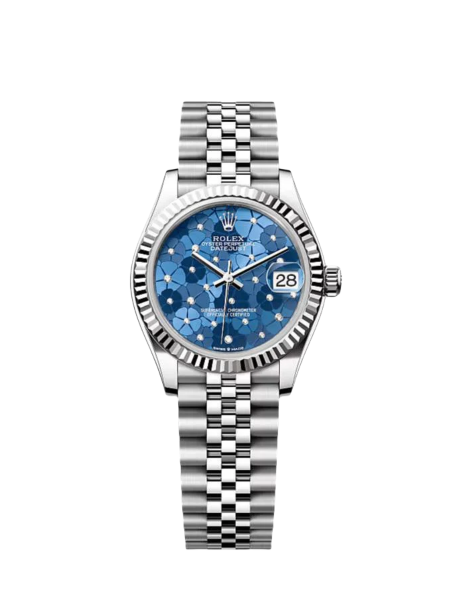 RLX Datejust m278274-0035/0036 Azzurro Blue Dial Oyster Watch - Image 2