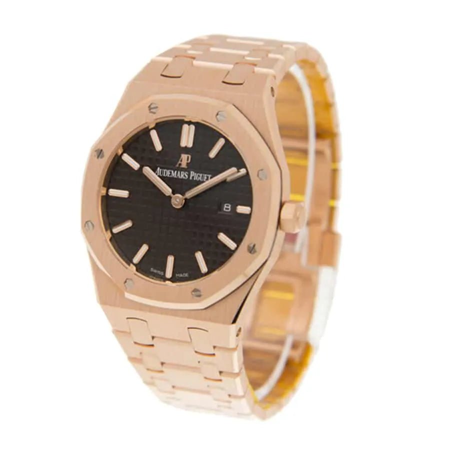 【Super Clone】Audemars piguet Royal Oak Quartz Ladies Rose Gold 33mm Watch - Image 2