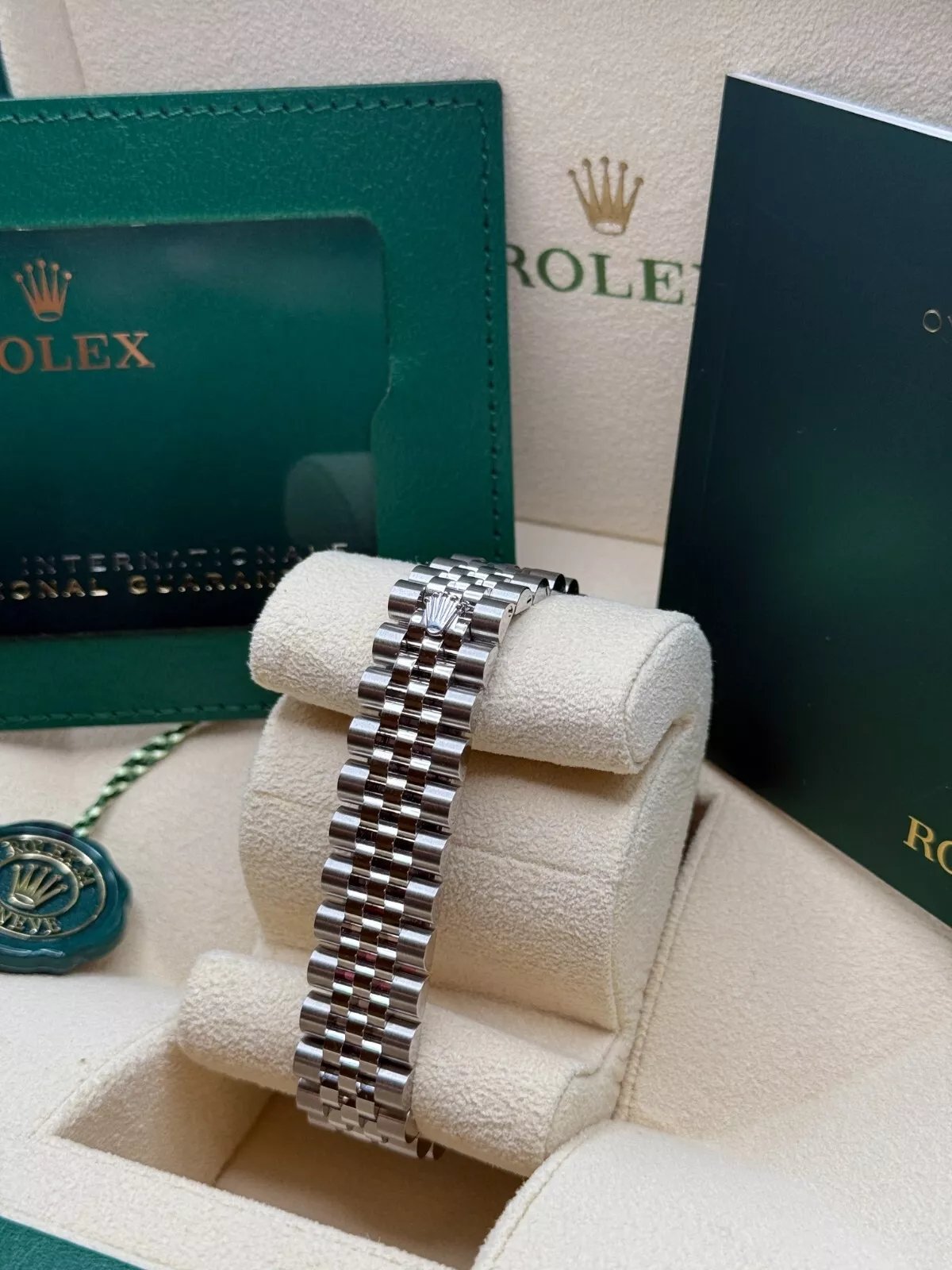 RLX Datejust m278274-0013/0014 Pink Dial 31mm Fluted Bezel Oyster Bracelet - Image 7