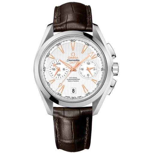 【Super Clone】Omega Aqua Terra 150m Co-Axial GMT Chronograph Watch 231.13.43.52.02.001