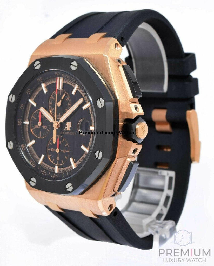 【Super Clone】Audemars Piguet Royal Oak Offshore Chronograph Black Dial 44MM Dial Watch - Image 4