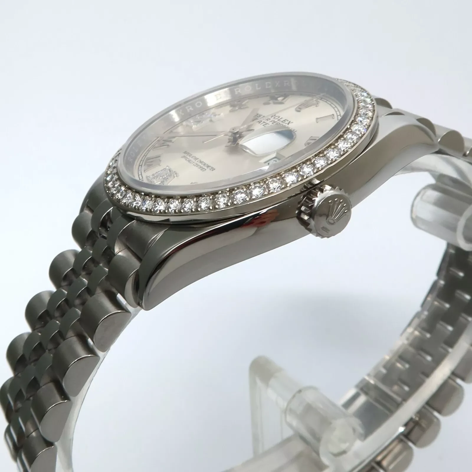 RLX Datejust 36mm 126284 Silver Dial Jubilee Bracelet - Image 5