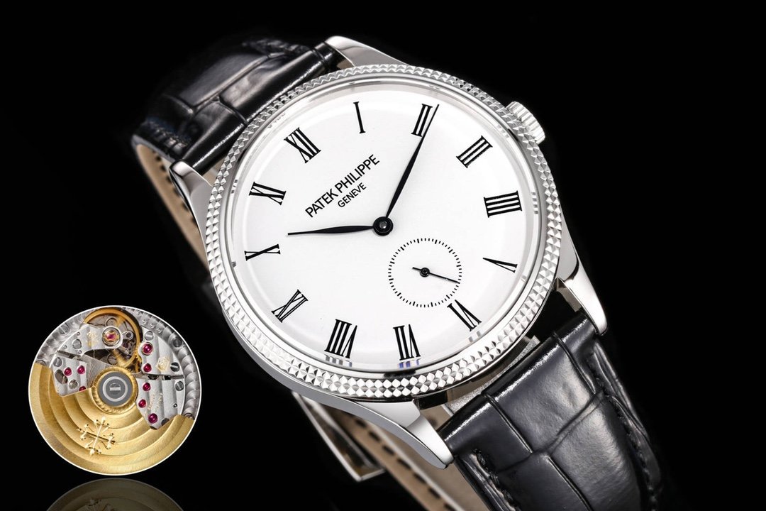 【Super Clone】Replica Patek Philippe Calatrava 5119G 001 39MM White Gold Watch - Image 3