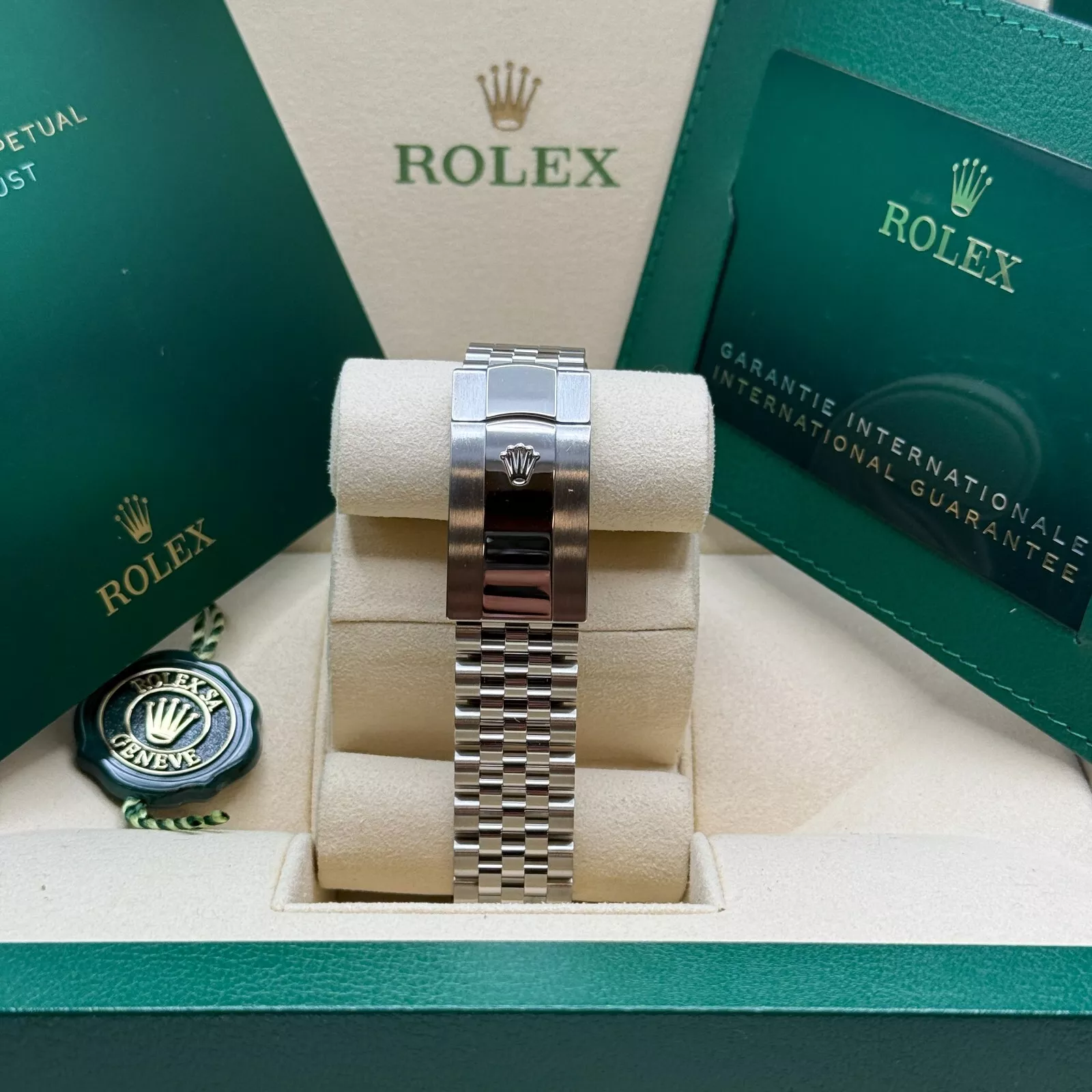 RLX Datejust 41mm 126334 Silver Index Jubilee Stainless Steel Mens Watch - Image 8