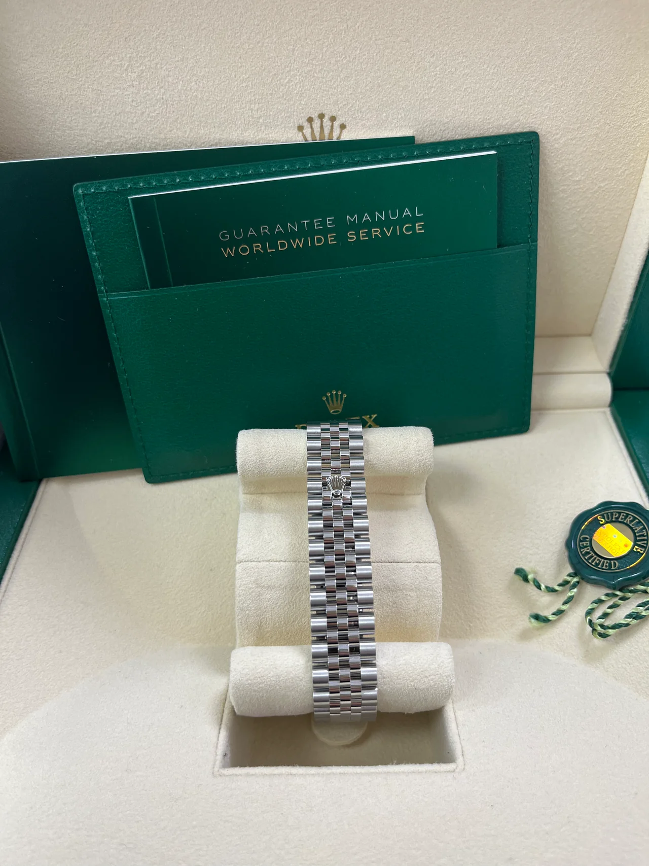 RLX Datejust m278274-0031/0032 Pink 31mm Dial Oyster Watch - Image 6