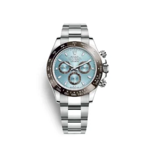 【Super Clone】Rolex Daytona 40mm Platinum Ice Blue Dial  m126506-0001
