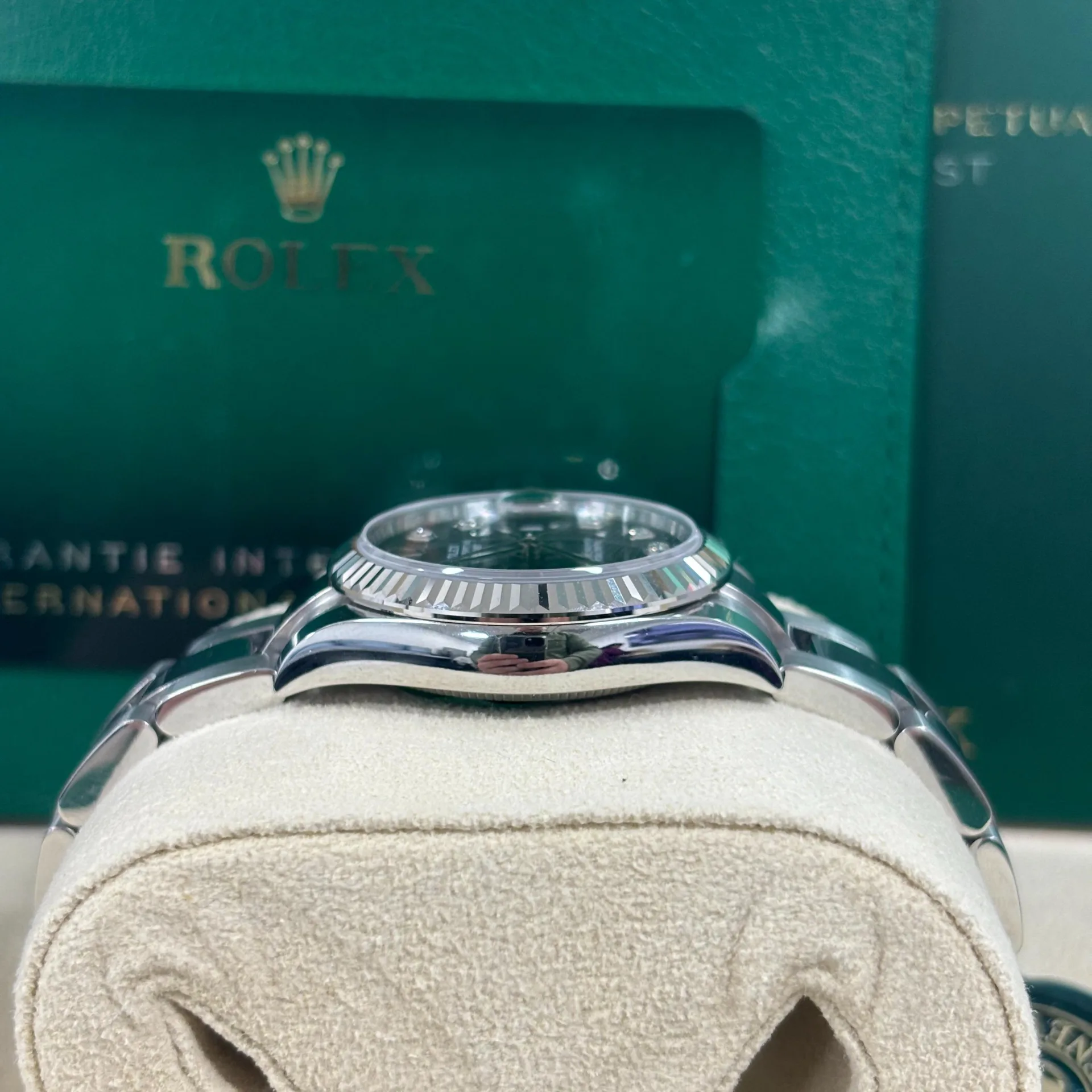 RLX Datejust m278274-0007/0008 Dark Grey 31mm Dial Oyster Watch - Image 12