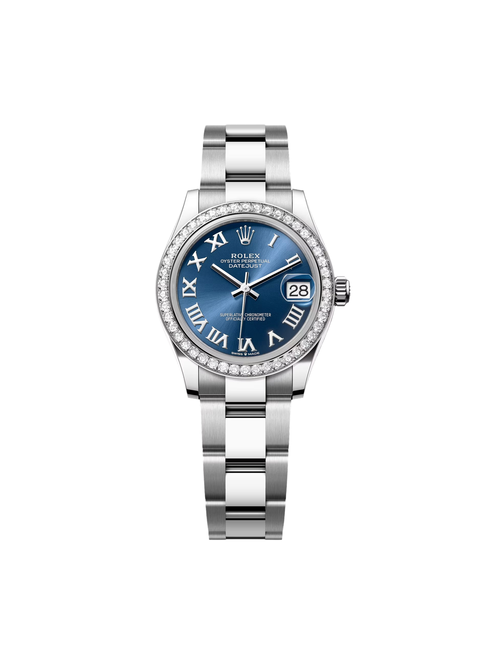 RLX Datejust m278384RBR-0037/0038 Bright Blue 31mm Dial Oyster Watch - Image 2