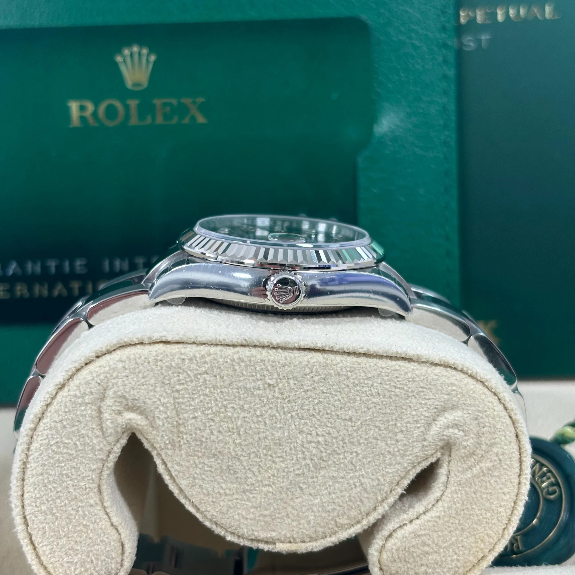 RLX Datejust m278274-0007/0008 Dark Grey 31mm Dial Oyster Watch - Image 13