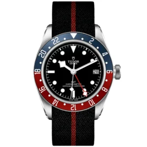【Super Clone】TUDOR Black Bay GMT 41mm Black Dial Automatic Men's Fabric Strap Watch M79830RB-0003