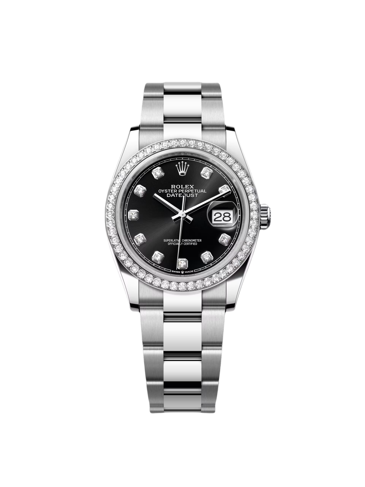 RLX Datejust 36mm 126284 Black Dial Jubilee bracelet - Image 2