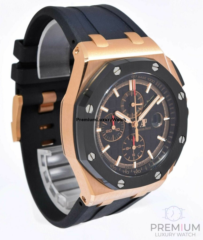 【Super Clone】Audemars Piguet Royal Oak Offshore Chronograph Black Dial 44MM Dial Watch - Image 9