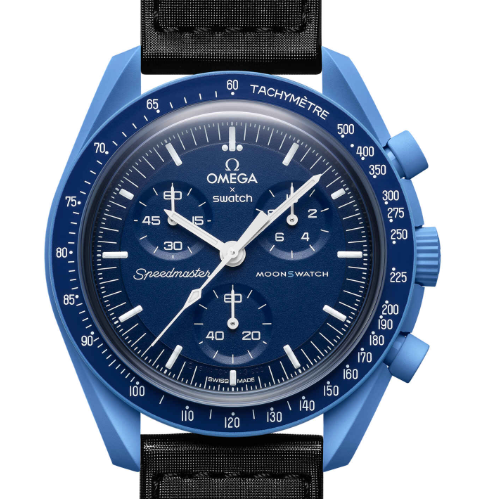 【Super Clone】Swatch x Omega SO33N100 Bioceramic Moonswatch Mission to Neptune - Image 2